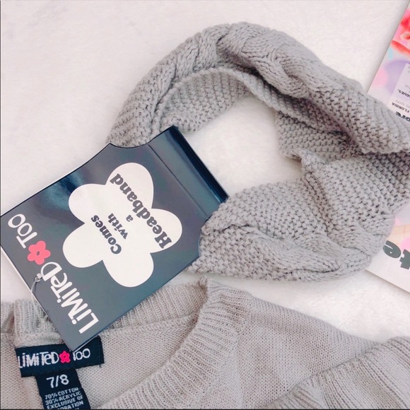 Limited Too Sweater and Headband Set - Picture 3 of 4